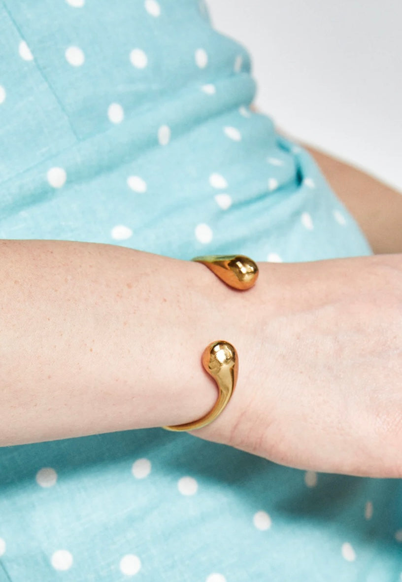 BRACCIALE ALEXA RIGIDO ACC.INOS ORO