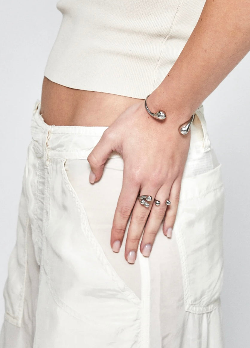 BRACCIALE ALEXA RIGIDO ACC.INOS ARGENTO