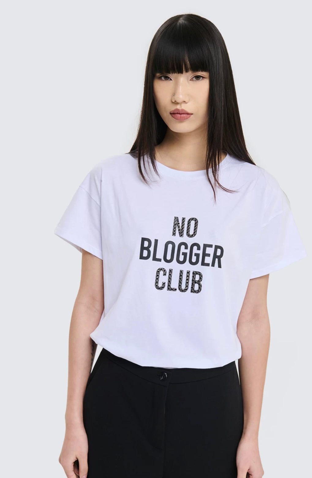 T-shirt no blogger club TWO WAY