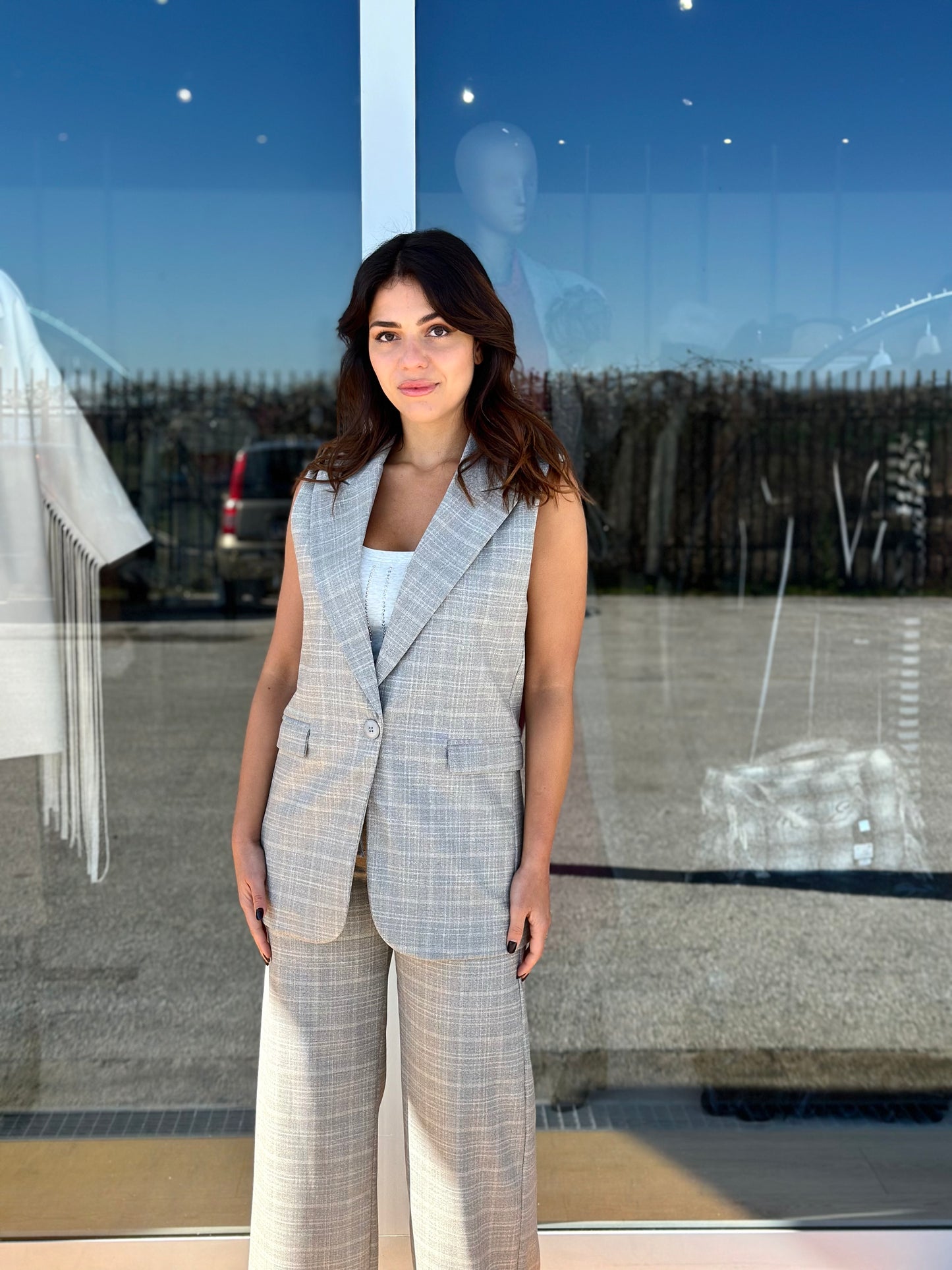 Tailleur check Two Way