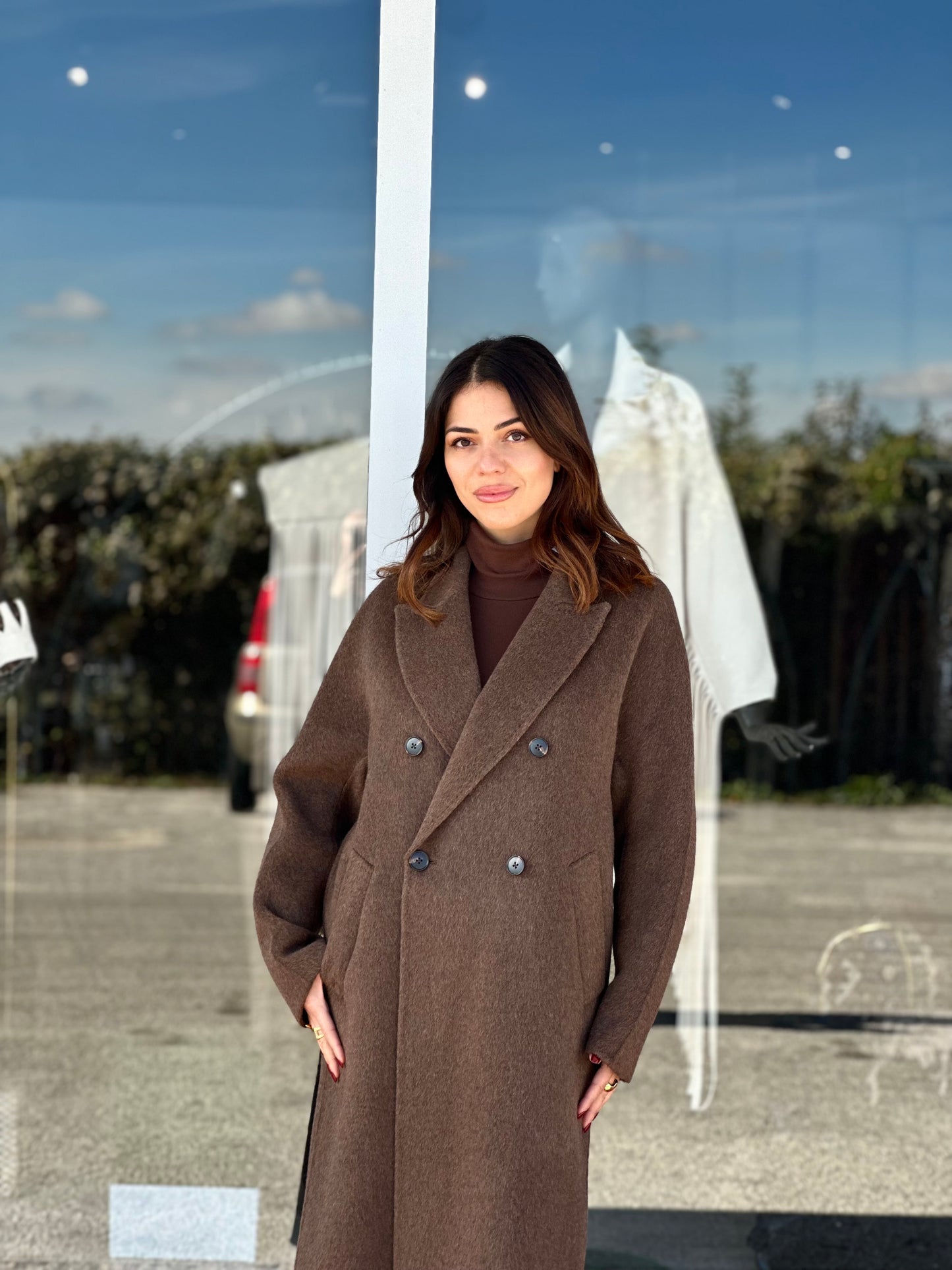 Cappotto in lana Kikisix