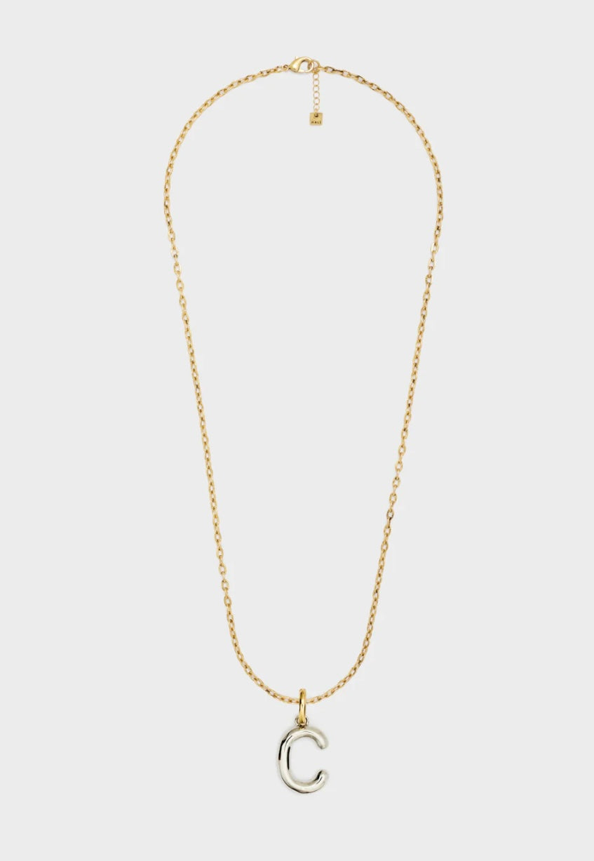 COLLANA LETTERING SMALL ORO/ARGENTO C