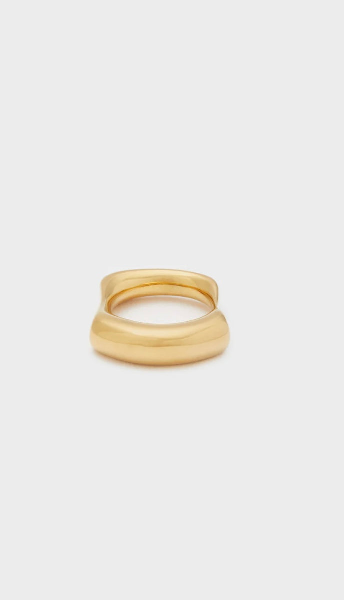 ANELLO IRREGULAR ROUND ACC.INO. ORO