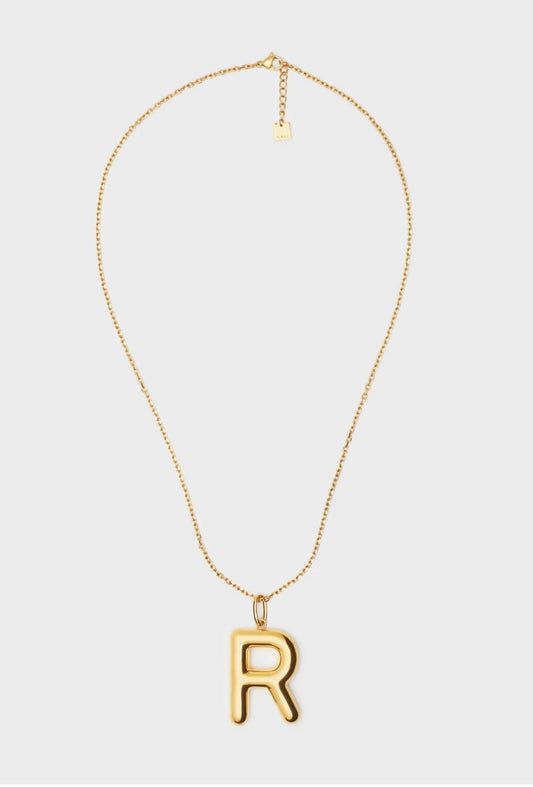 COLLANA ALPHABET CIONDOLO+LETTERA R
