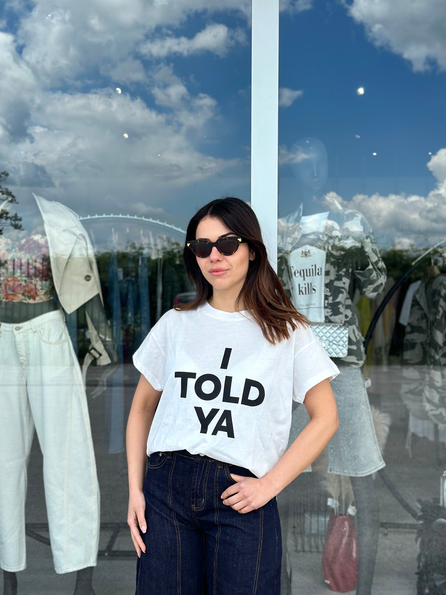 T-shirt told ya