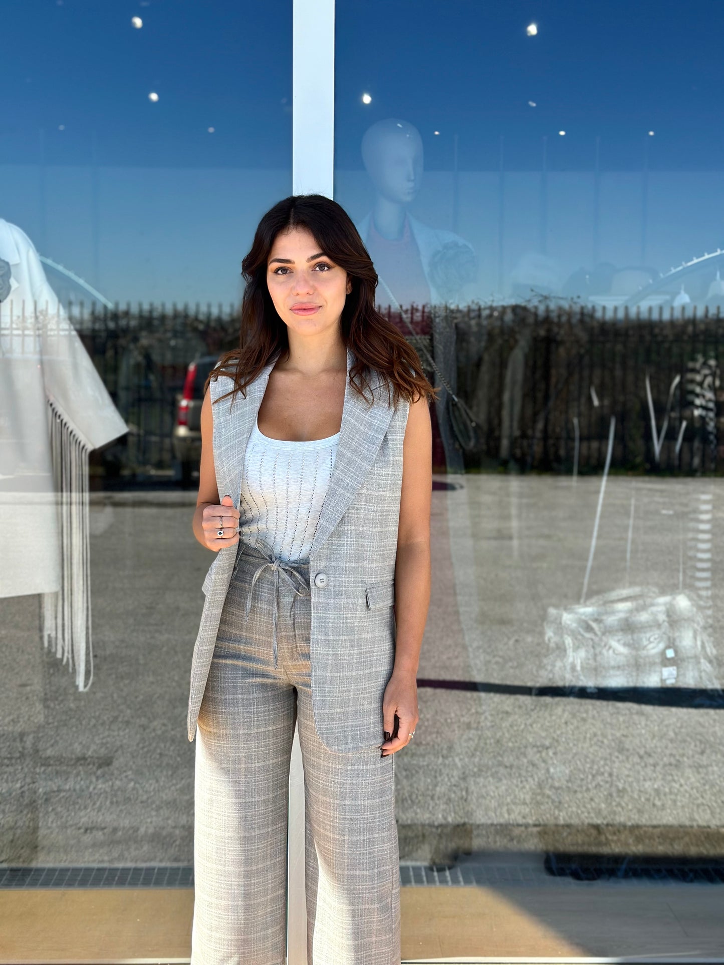 Tailleur check Two Way