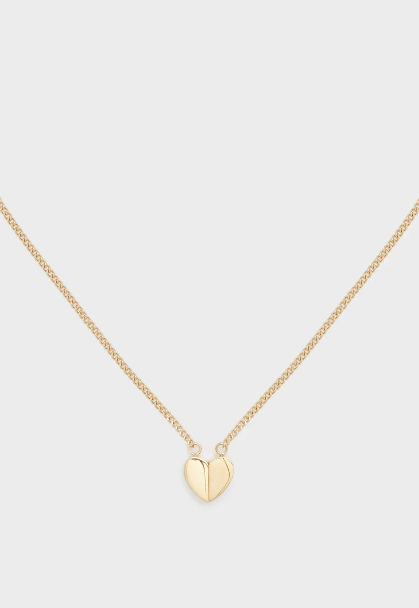 COLLANA GIOROCOLLO CUORE MAGNET ACC.INO.ORO