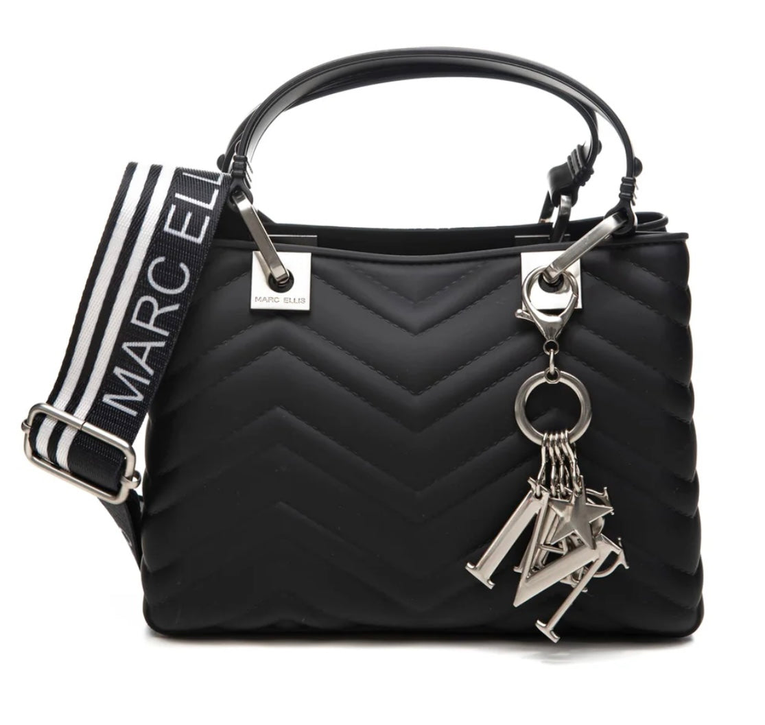 MARC ELLIS FLAT KRISSY M WAVE BLACK/SATIN