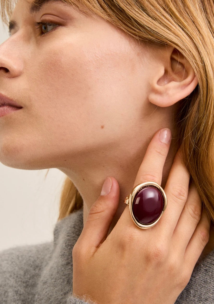 ANELLO BEAN ELASTICO TONDO RESINA