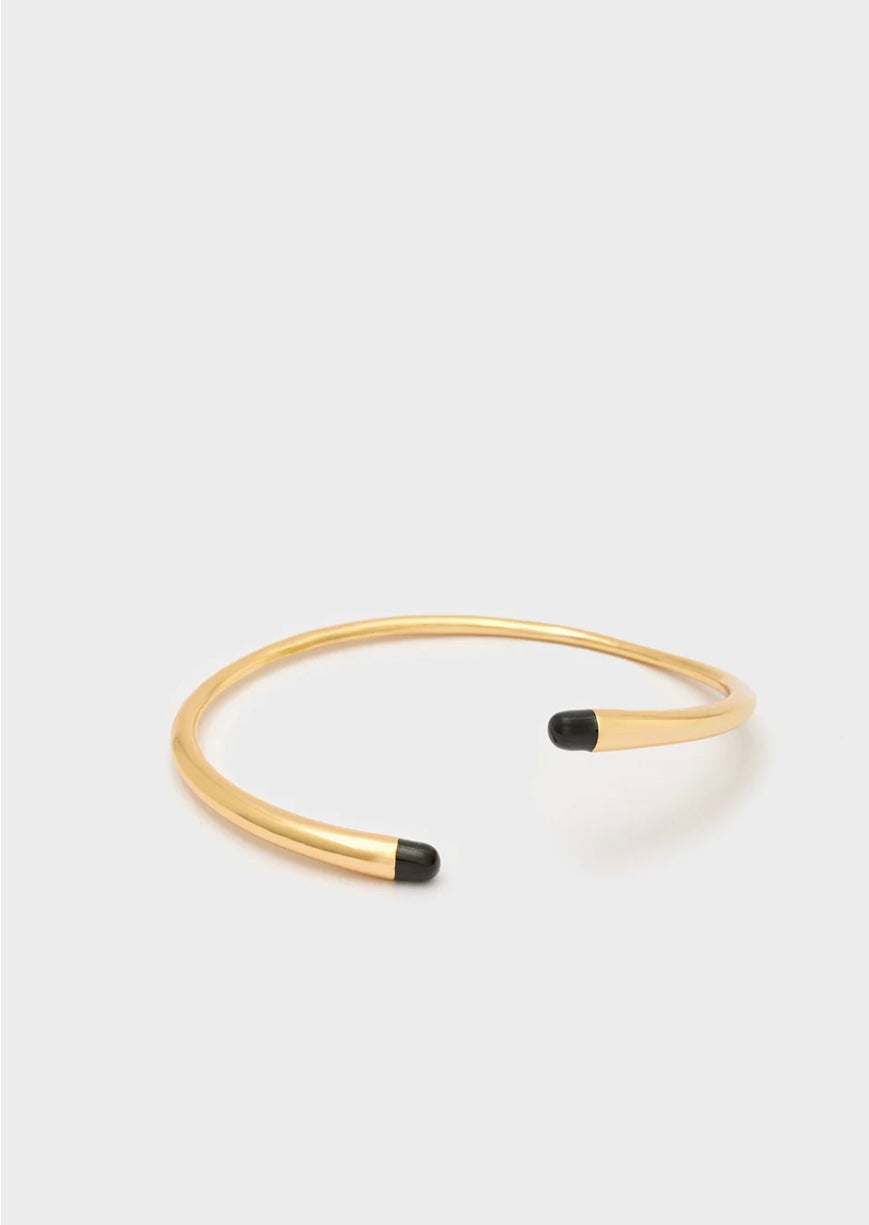 BRACCIALE IRREGOLARE ORO\NERO
