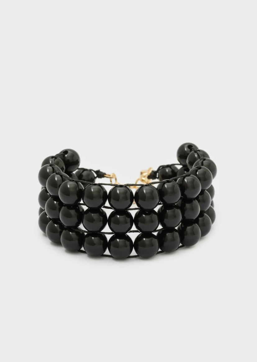 BRACCIALE ISA MULTIFILO PERLE