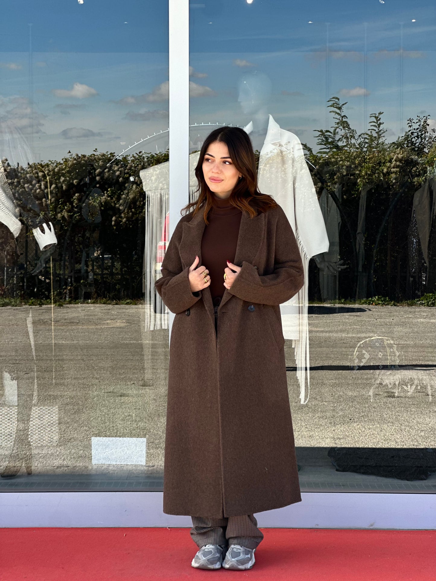 Cappotto in lana Kikisix