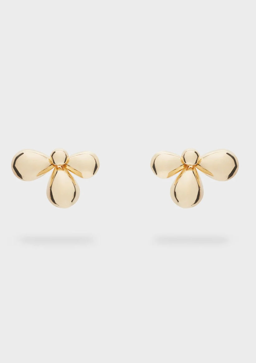 ORECCHINI LOBO FIORE OVERSIZE ORO