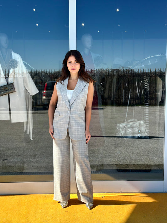Tailleur check Two Way