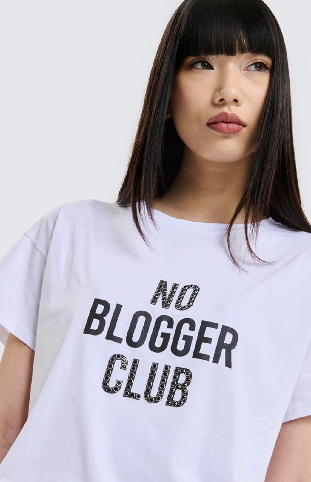 T-shirt no blogger club TWO WAY