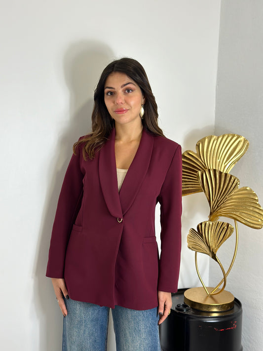 Blazer bordeaux Saiph