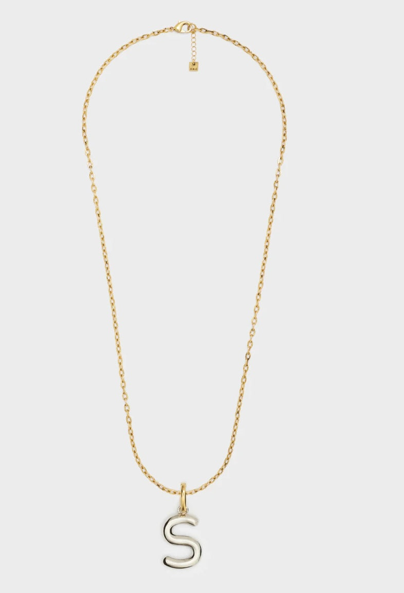 COLLANA LETTERING SMALL ORO/ARGENTO S