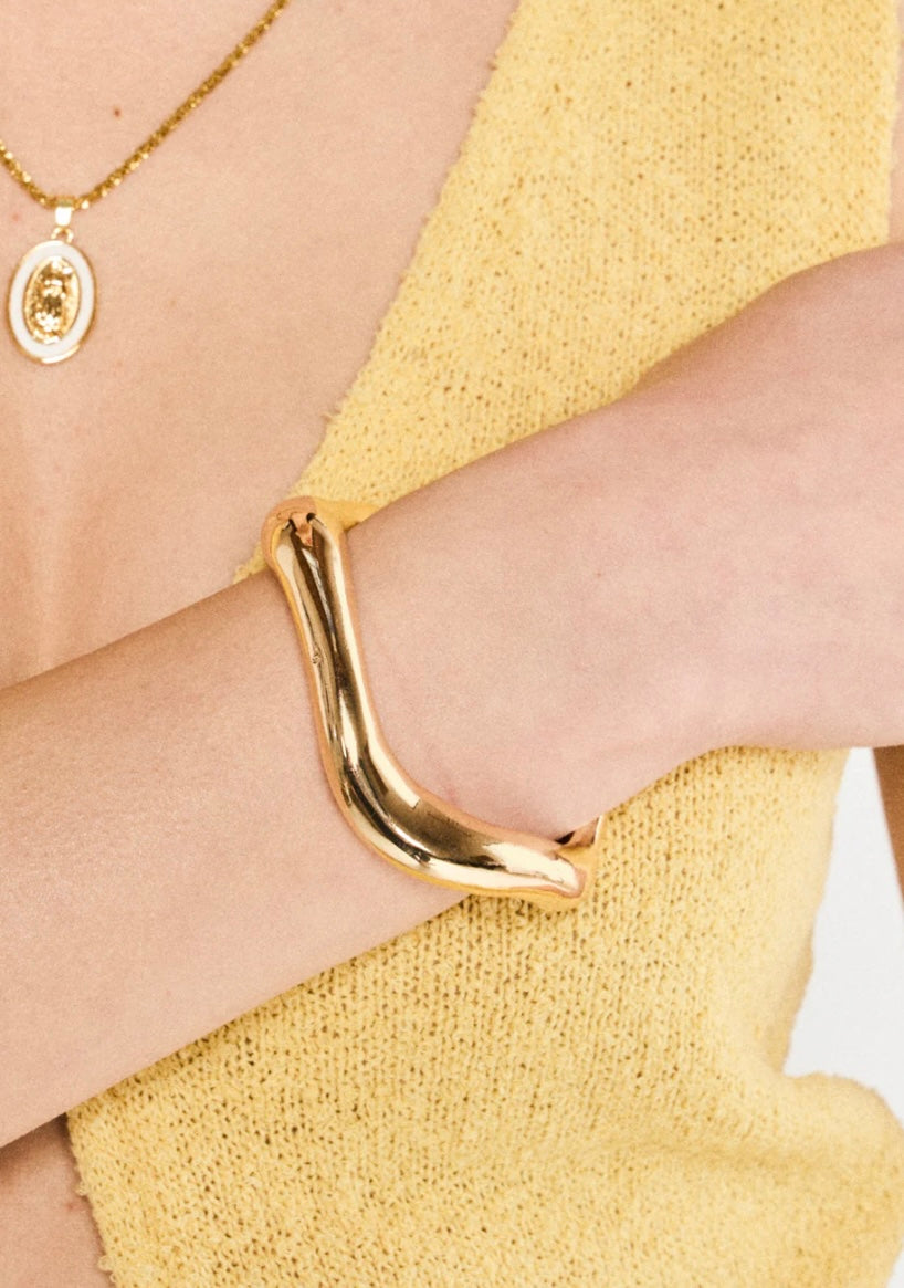 BRACCIALE ADEL RIGIDO APERTO ORO