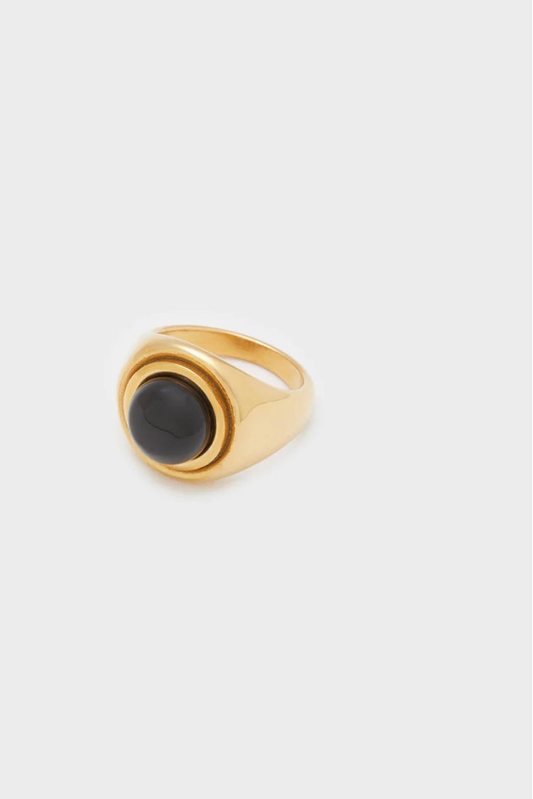 ANELLO LILY DA MIGNOLO ACC.INO.NERO