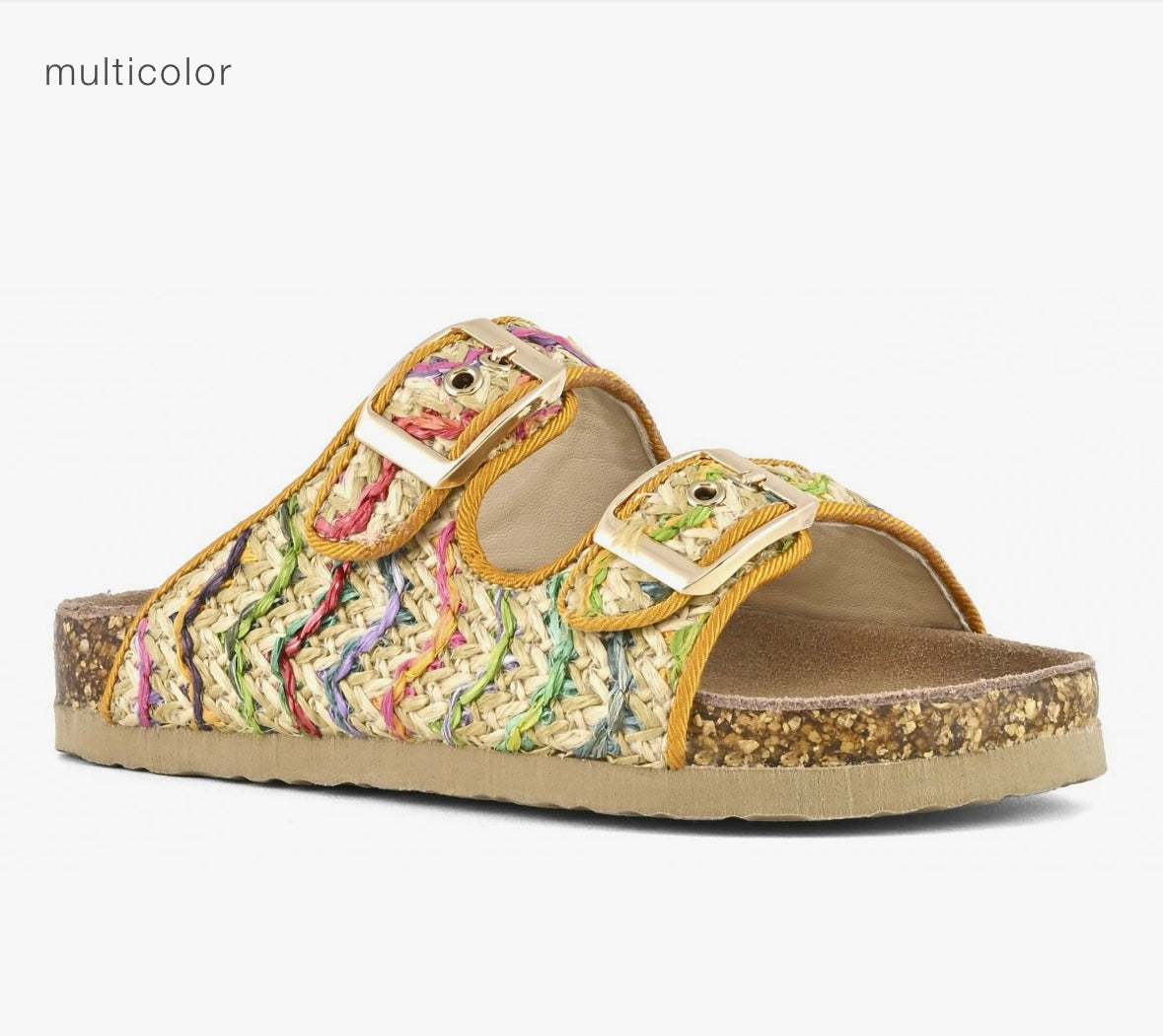 Sandalo raffia Colors of California