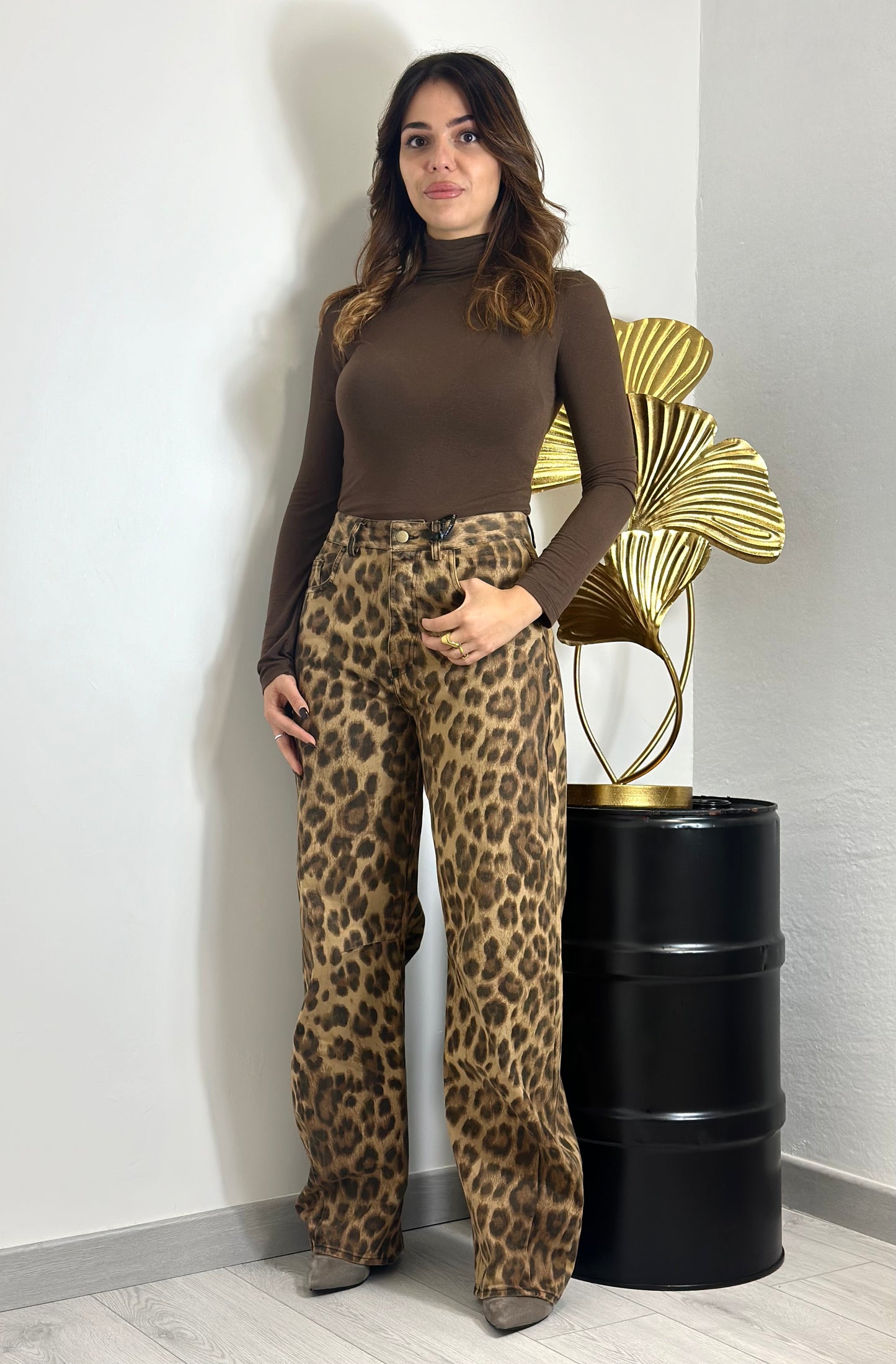 Jeans animalier Lumina