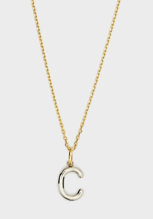 COLLANA LETTERING SMALL ORO/ARGENTO C