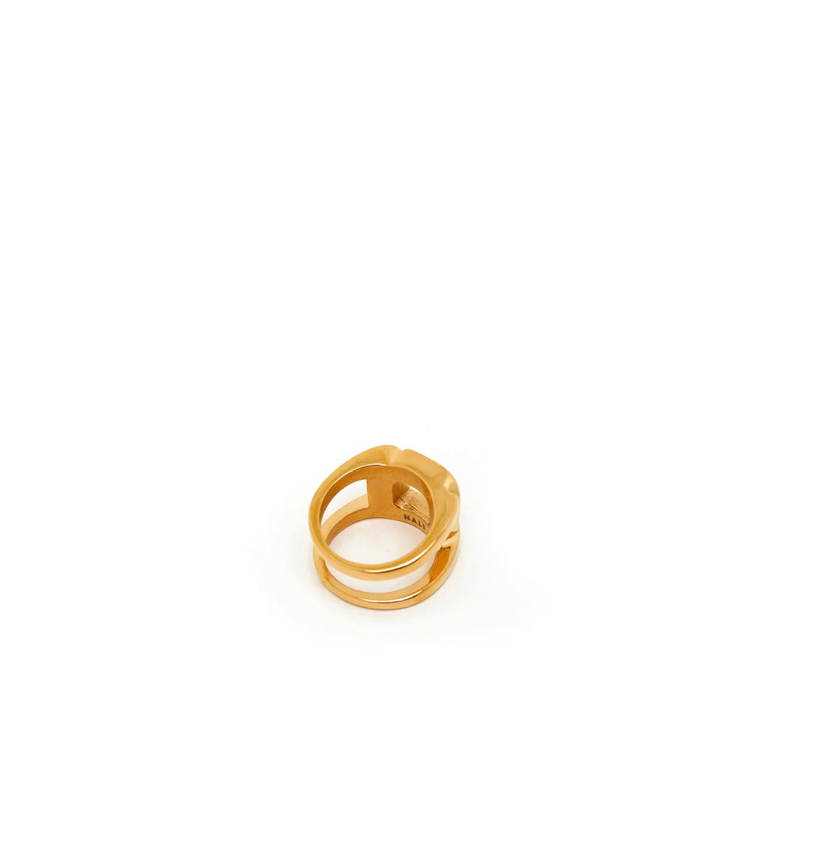 Anello catena oro