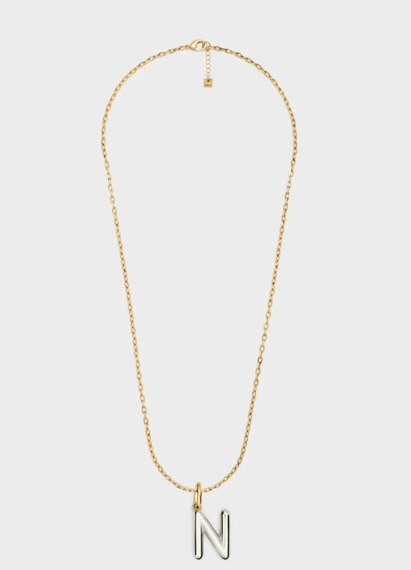 COLLANA LETTERING SMALL ORO/ARGENTO N