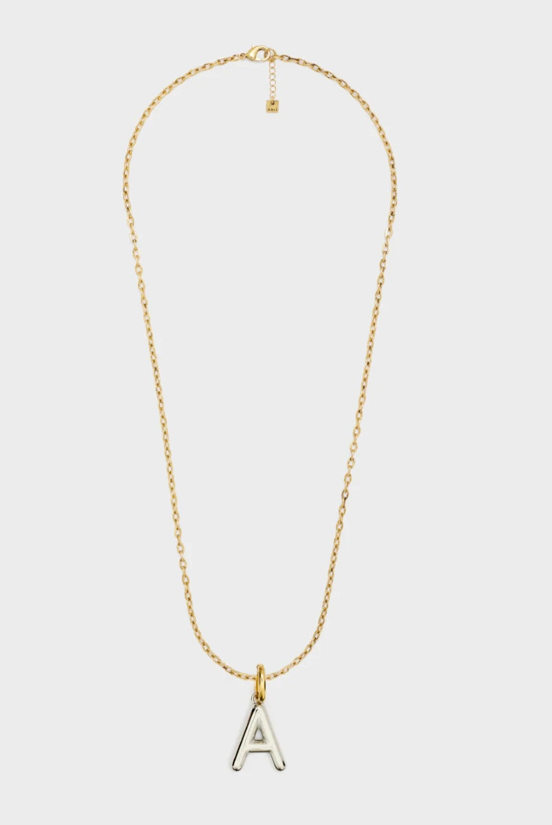 COLLANA LETTERING SMALL ORO/ARGENTO B