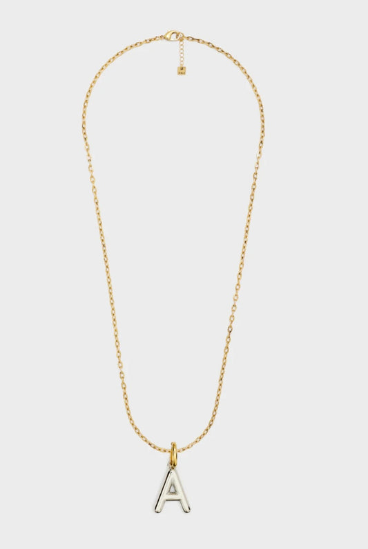 COLLANA LETTERING SMALL ORO/ARGENTO B