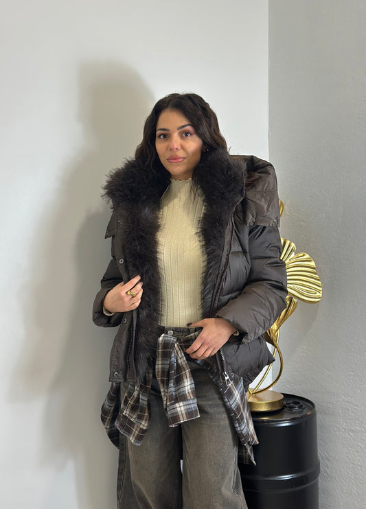 Giubbino marrone winter