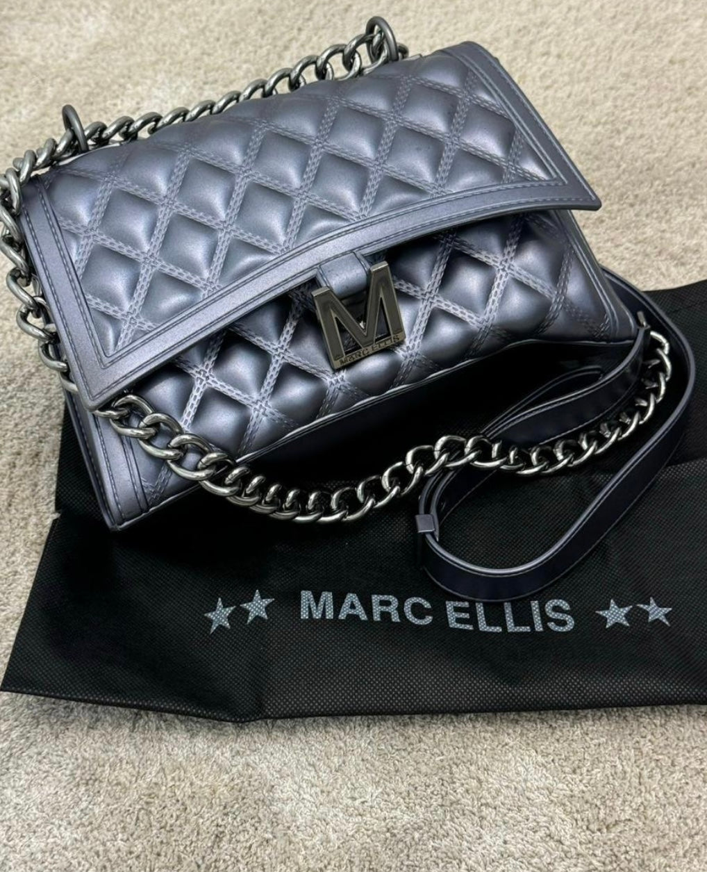 MARC ELLIS RHOMBUS GUN METAL