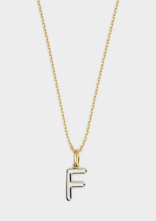 COLLANA LETTERING SMALL ORO/ARGENTO F