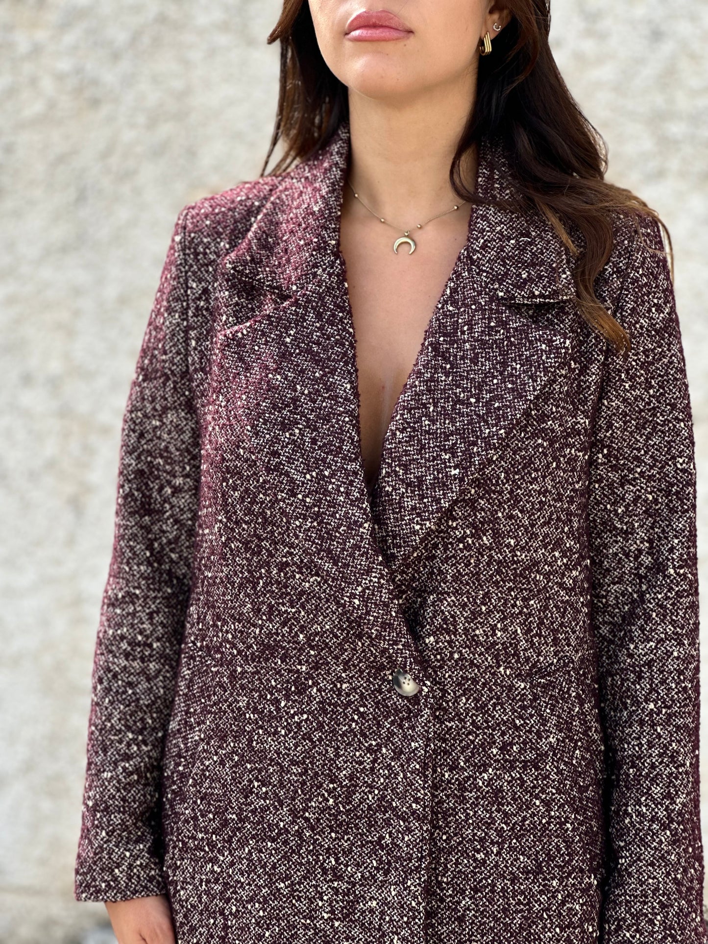 Cappotto bouclé Saiph