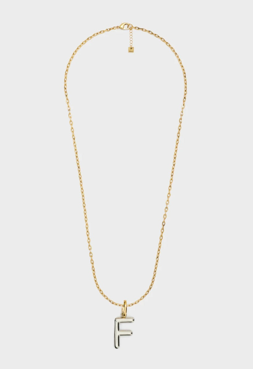 COLLANA LETTERING SMALL ORO/ARGENTO F