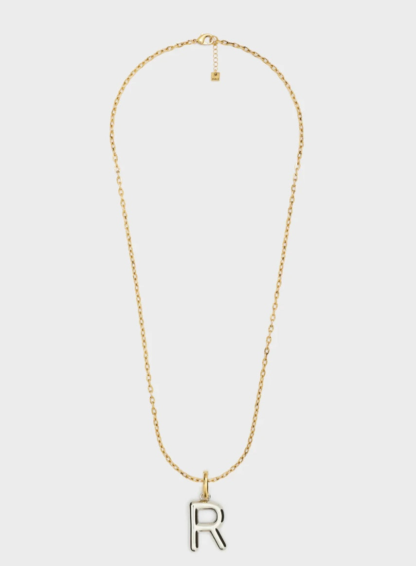 COLLANA LETTERING SMALL ORO/ARGENTO R