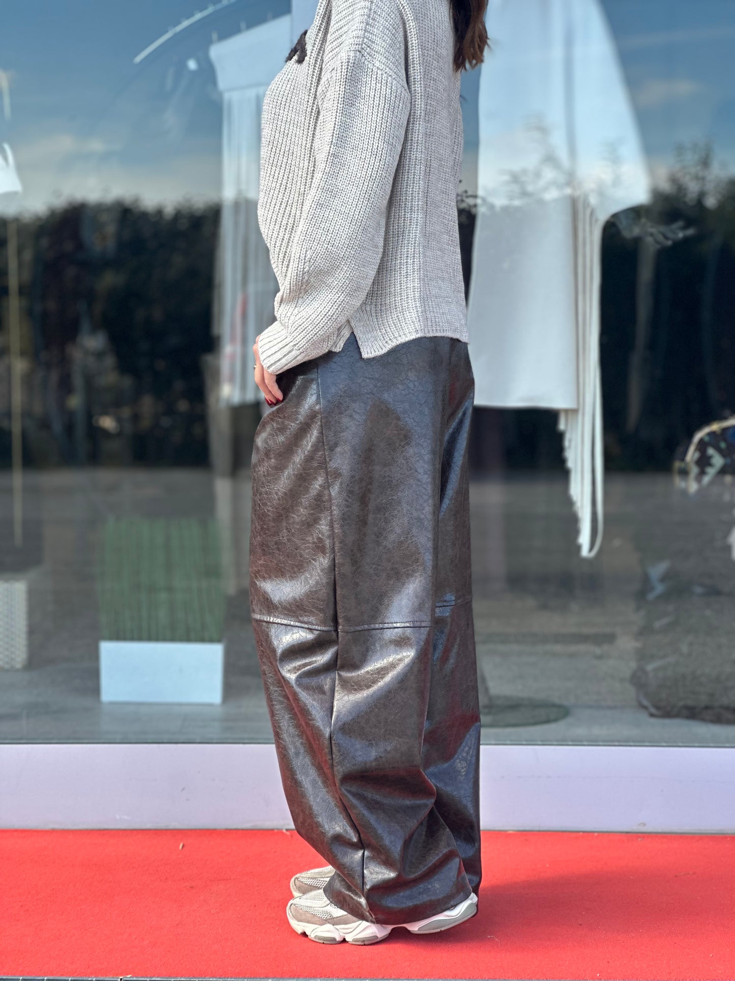 Pantaloni effetto vintage Lumina