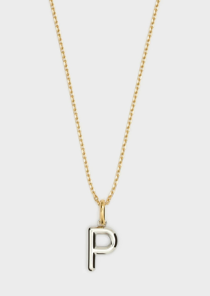COLLANA LETTERING SMALL ORO/ARGENTO P