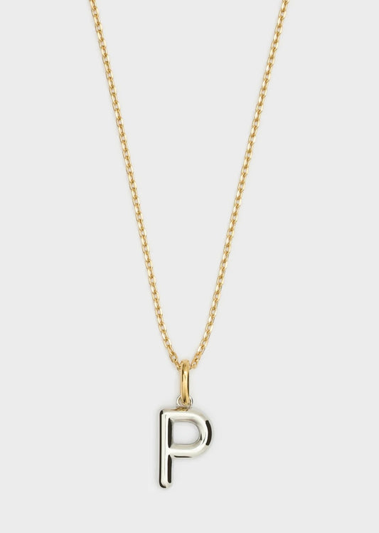 COLLANA LETTERING SMALL ORO/ARGENTO P