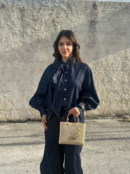 Blusa in denim