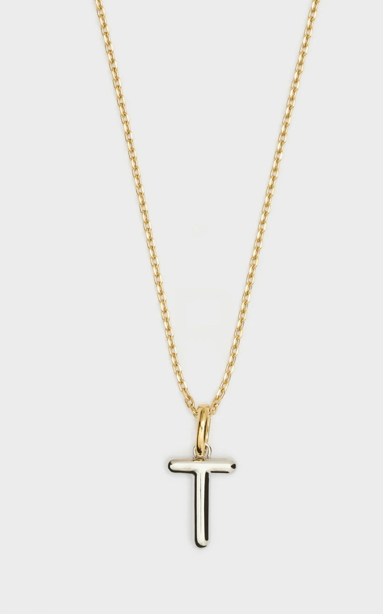 COLLANA LETTERING SMALL ORO/ARGENTO T