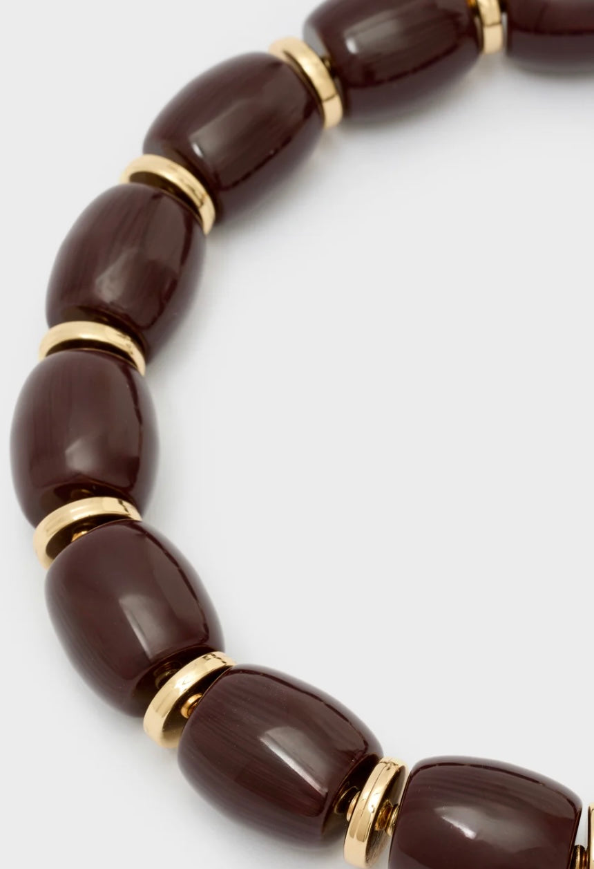 COLLANA VICKY IN RESINA ORO