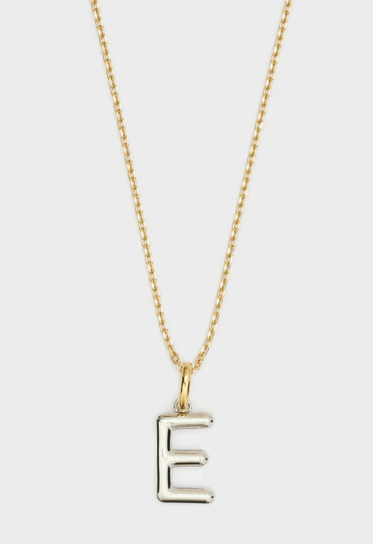 COLLANA LETTERING SMALL ORO/ARGENTO E