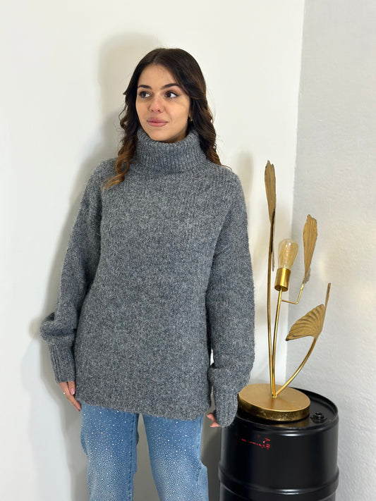 Maglione lungo grey