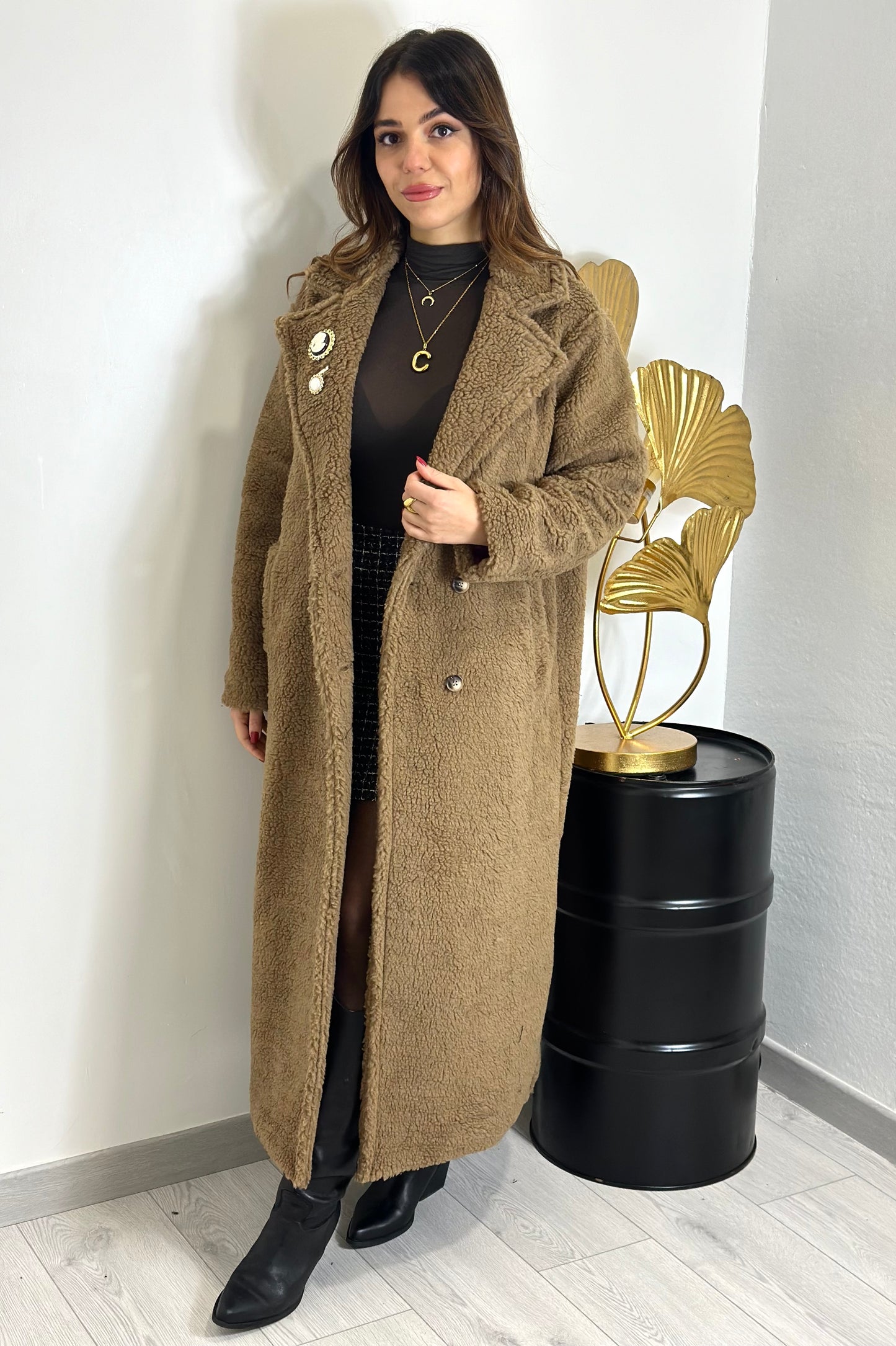 Cappotto teddy Saiph