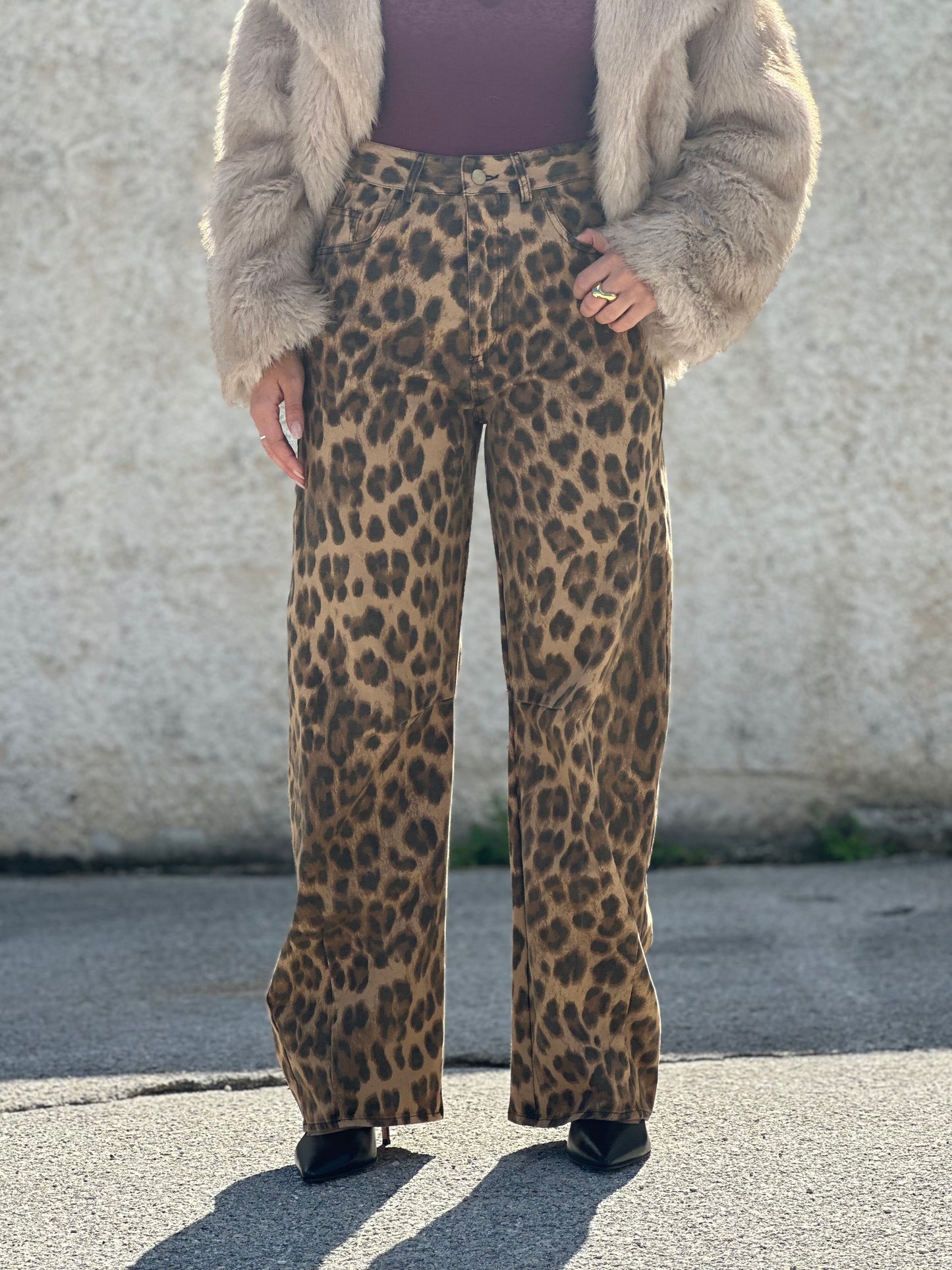 Jeans animalier Lumina