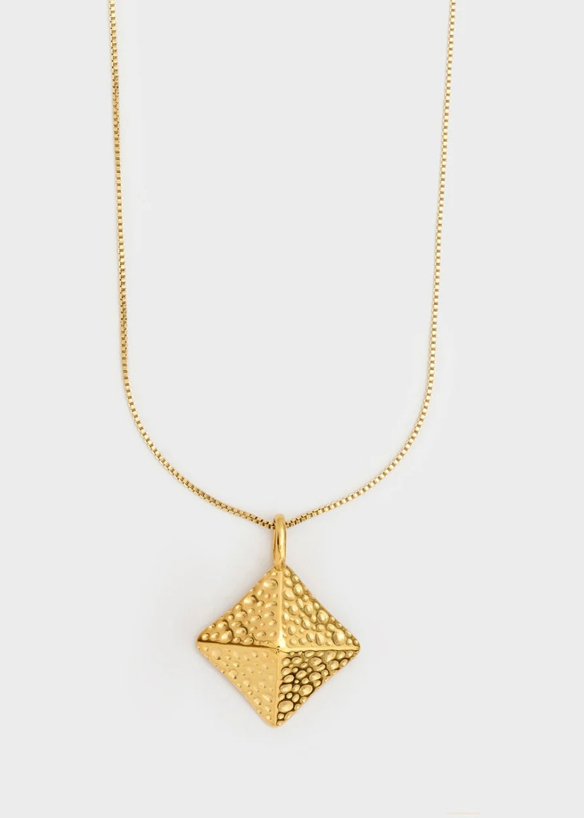 COLLANA PONTY CUBE ACC.INO. PLA. ORO 18