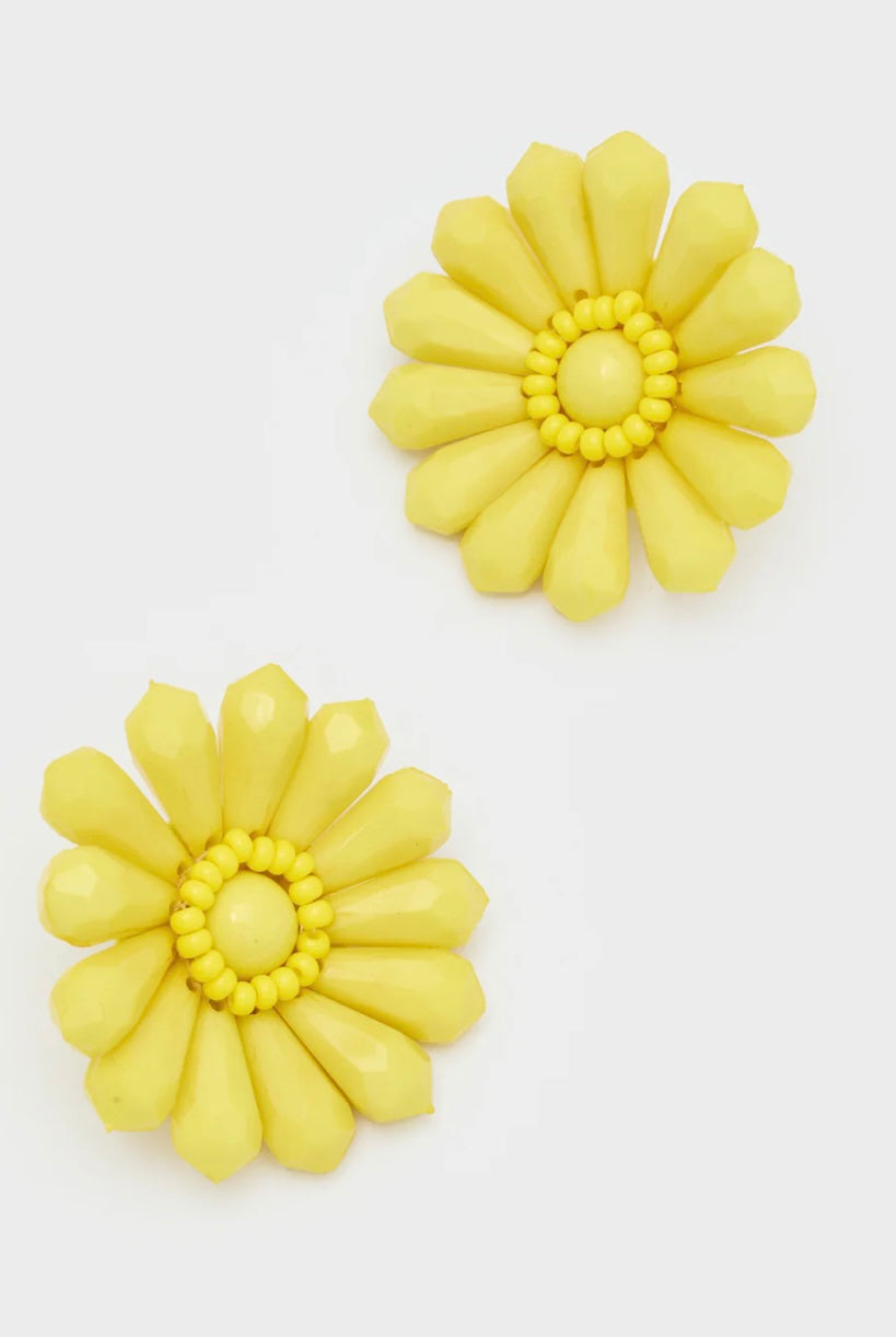 ORECCHINI NINA LUNGHI FIORE+PERLINE