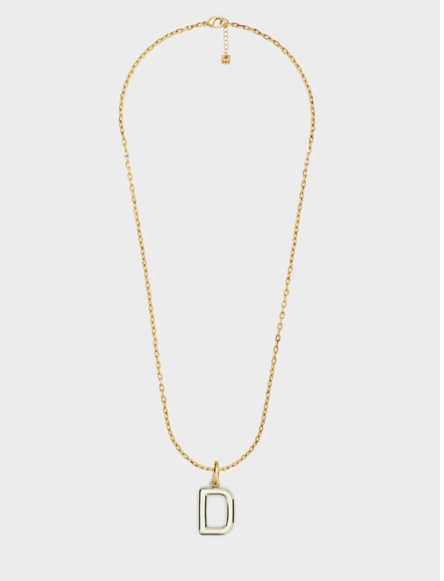 COLLANA LETTERING SMALL ORO/ARGENTO D