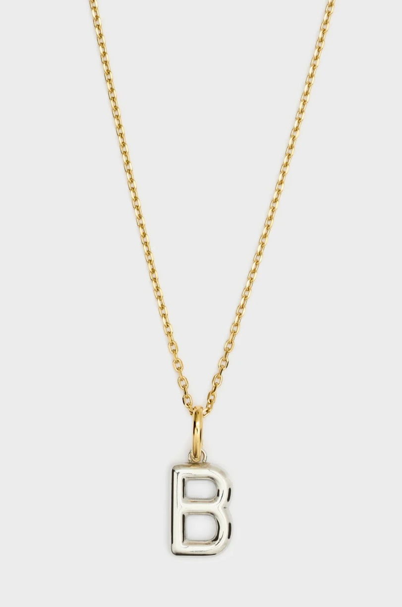 COLLANA LETTERING SMALL ORO/ARGENTO B